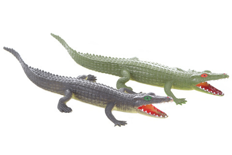 Krokodýl 2 barvy 30 cm (24ks/bal) 