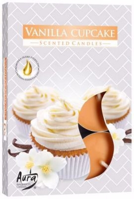 Bispol Vonné svíčky 6ks Vanilla Cupcake (12set/bal)