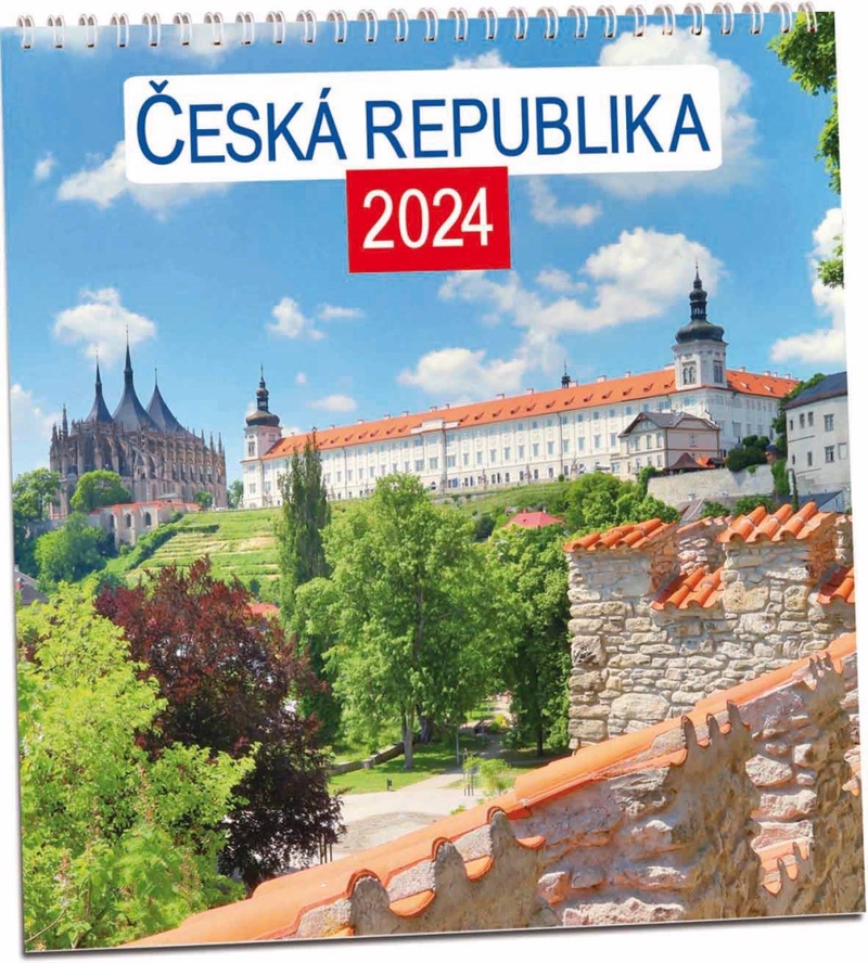 Nástěnný kalendář 2025 ARIA G 320×340mm - Česká republika (10/bal)