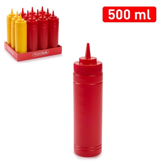 Plastic Forte Plastová láhev 500ml S-231 Surtido K M (12ks/bal)