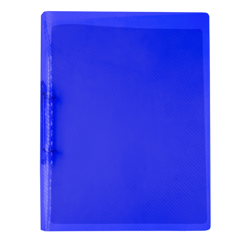 Pořadač A4 PP Diagonál modrá, 2 kr. (10ks/bal)