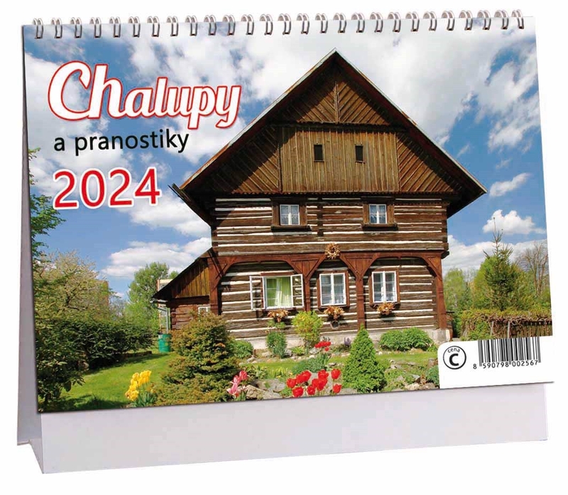 Stolní kalendář 2025 ARIA C 230×160mm - Chalupy a pranostiky (10/bal)