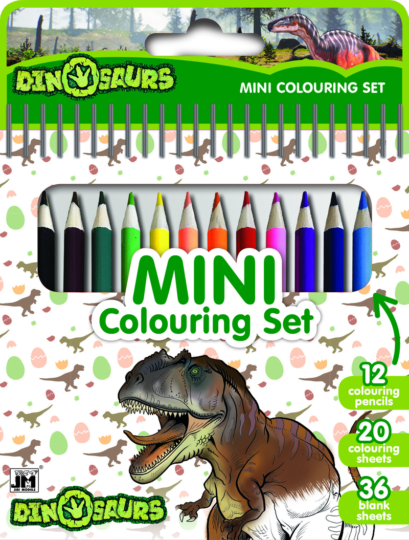 Mini s pastelkami - Dinosauři 