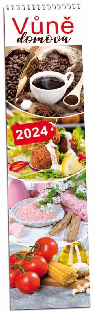 Nástěnný kalendář 2025 ARIA F 108×465mm - Vůně domova (30/bal)