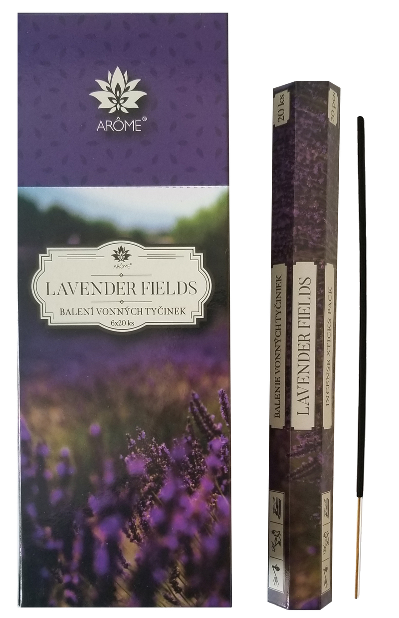 Arome Vonné tyčinky 20ks Lavender Fields (6sada/bal, 300ks/krt)