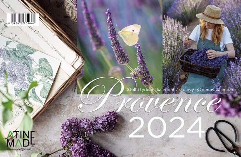 Stolní kalendář 2024 220x170mm - Provence (10ks/bal)