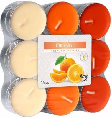 Bispol Vonné svíčka 18ks Orange (6set/bal)