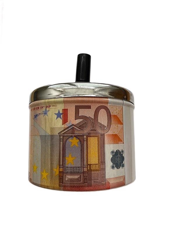 Popelník nerezový euro (100ks/krt)