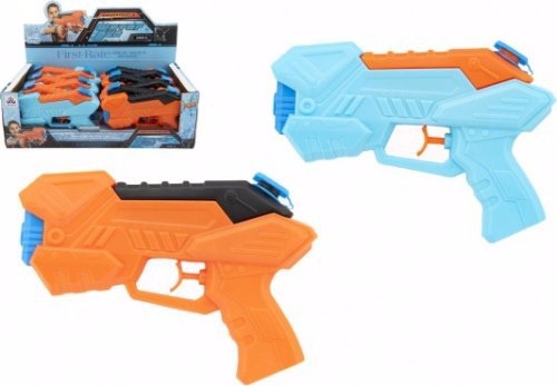 Vodní pistole plast 19cm 2 barvy (12ks/bal, 96ks/krt)