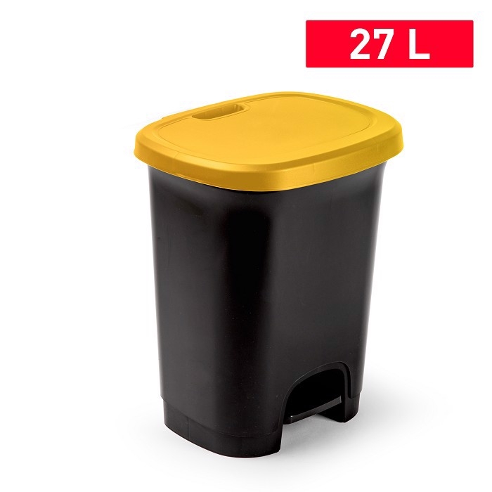 Plastic Forte Koš odpadkový 27L Yellow