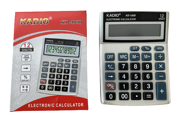 Kalkulačka KADIO - KD-100B (150ks/krt)