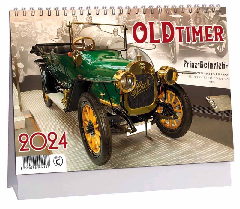 Stolní kalendář 2025 ARIA C 230×160mm - Oldtimer (10/bal)
