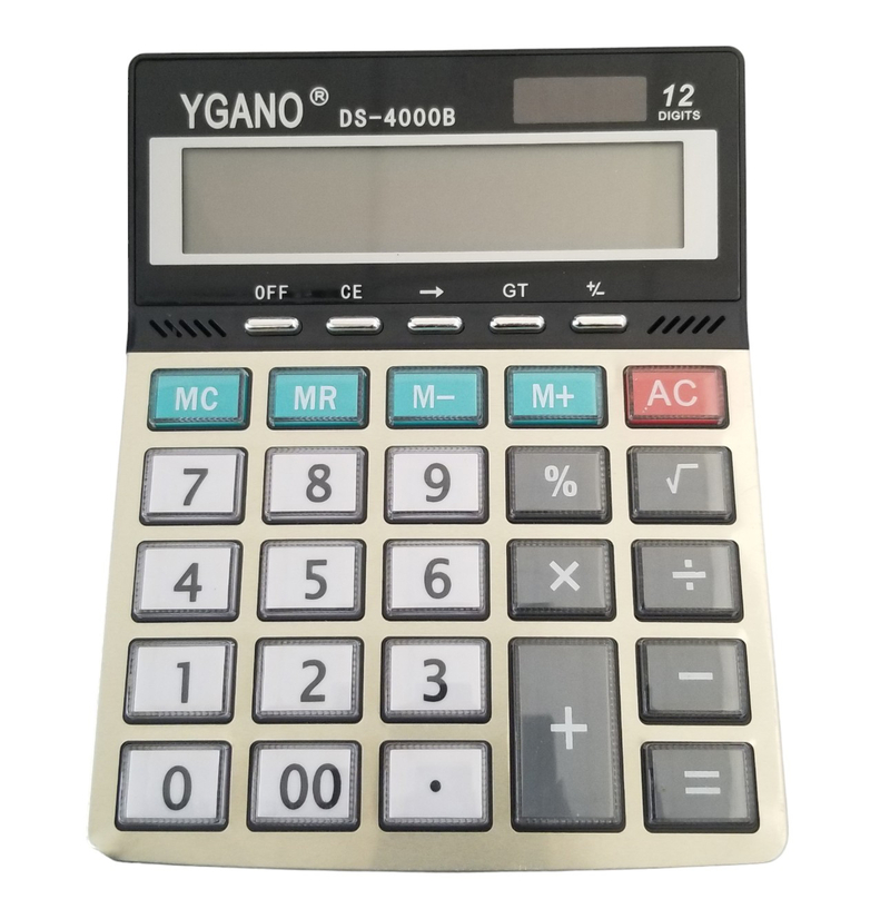 YGANO Kalkulačka DS-4000B 12 číslic