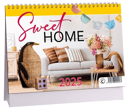 Stolní kalendář 2025 ARIA C 230×160mm - Sweet home (10/bal)