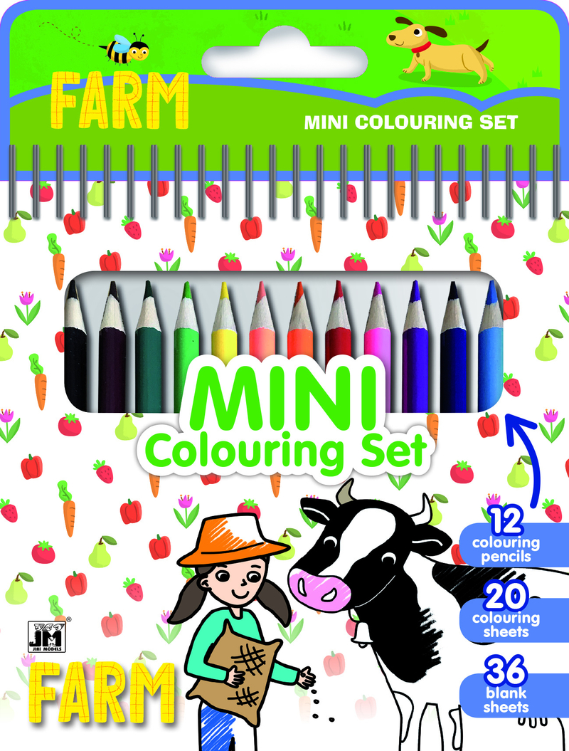 Mini s pastelkami - Farm 