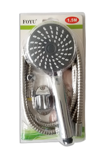 Shower heads and hoses