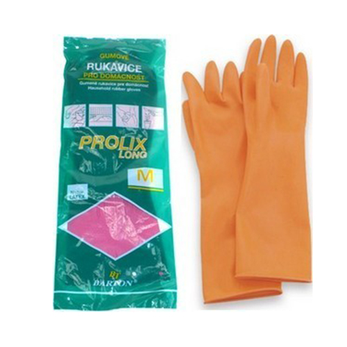 Gumové rukavice PROLIX - M (12pár/bal, 120pár/krt)
