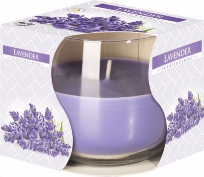 Svíčka ve skle Bispol Lavender (6ks/bal)