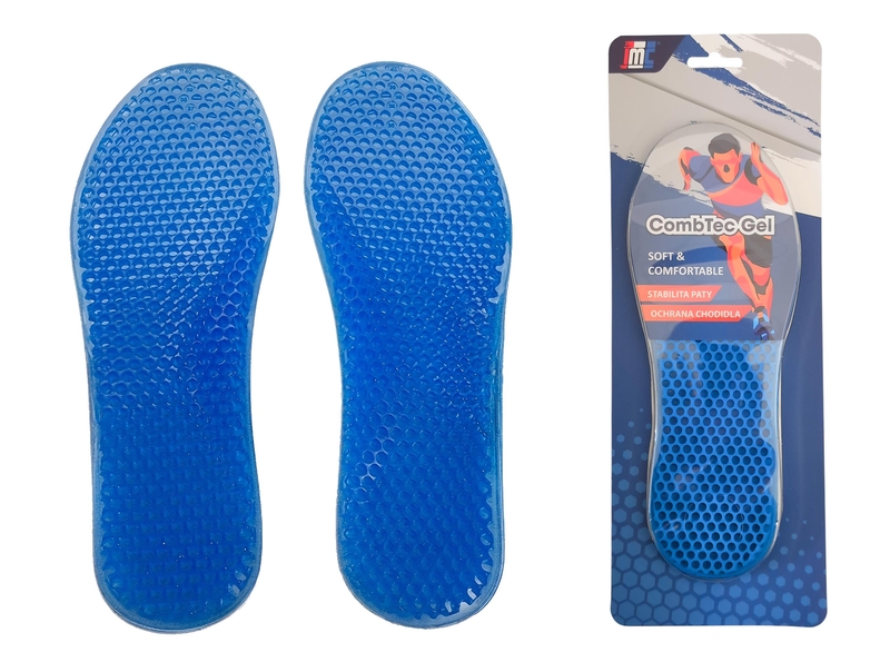 Vložky do bot - sportovní CombTec Gel 35-41 (12/bal,240/krt)