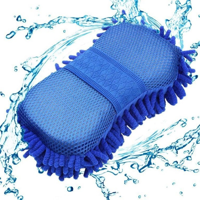 Mycí houba z mikrovlákna 2v1 