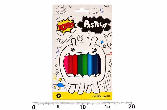 Pastelky Jumbo 12ks (120ks/bal)
