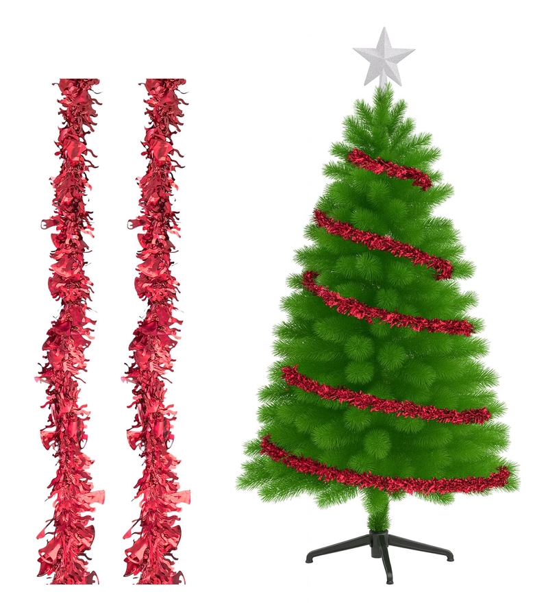 Vánoční řetěz - Nova Lux Jumbo 9cm x 2M (12ks/bal,600/krt)