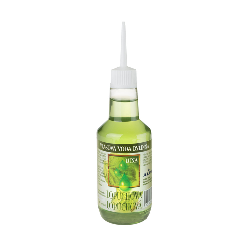 LUNA vlasová voda bylinná lopuch 120 ml (16ks/bal)