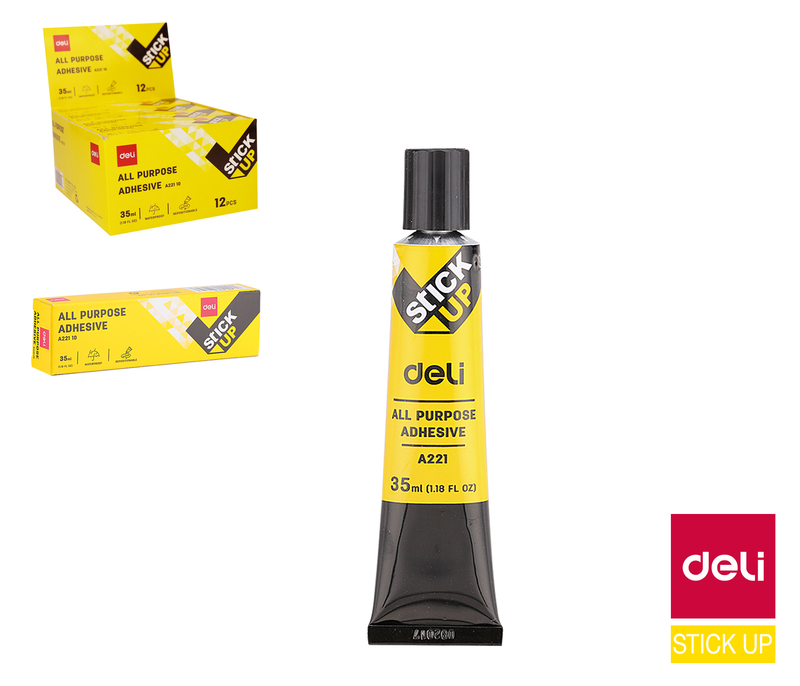 DELI Lepidlo víceúčelové STICK UP 35ml (12ks/bal)