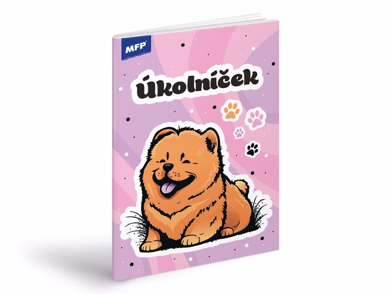 Úkolníček MFP A5 Chow Chow (10ks/bal)