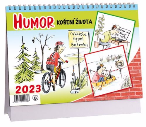 Stolní kalendář 2023 ARIA B - Humor, koření života (10ks/bal)