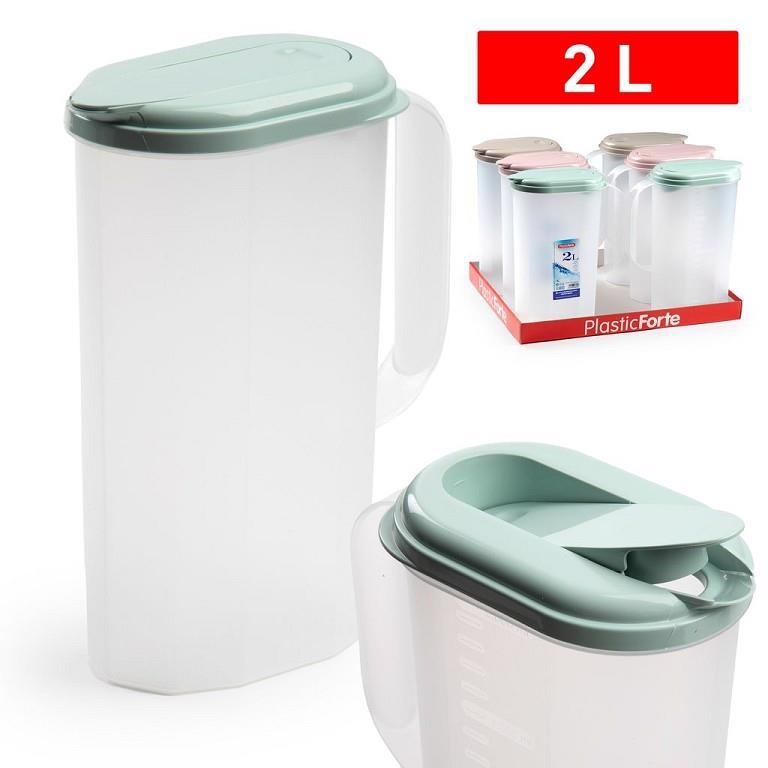 Plastic Forte Džbán na vodu SERVI 2L SURTIDO BAG (6ks/bal)