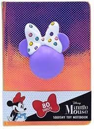 Notebook se squishy hračkou - Minnie Mouse 