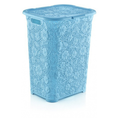 DUNYA Zdobený koš na prádlo 50 L (8ks/krt)