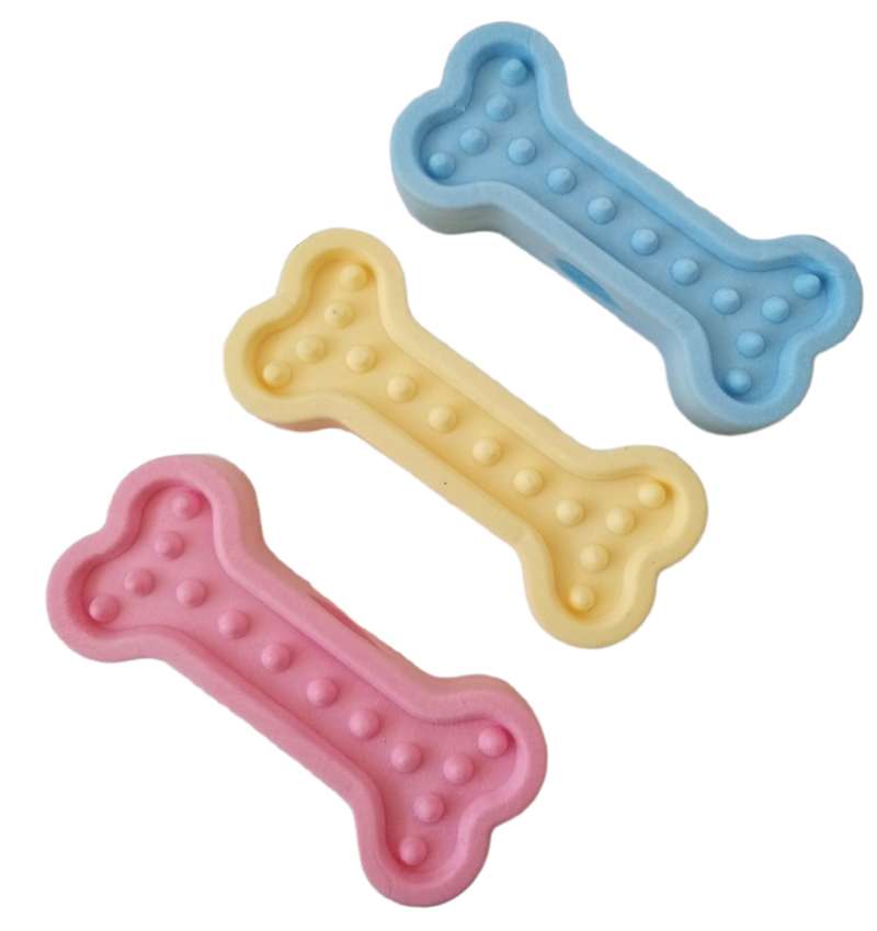Hračky pro psy gumový kost (12ks/bal)