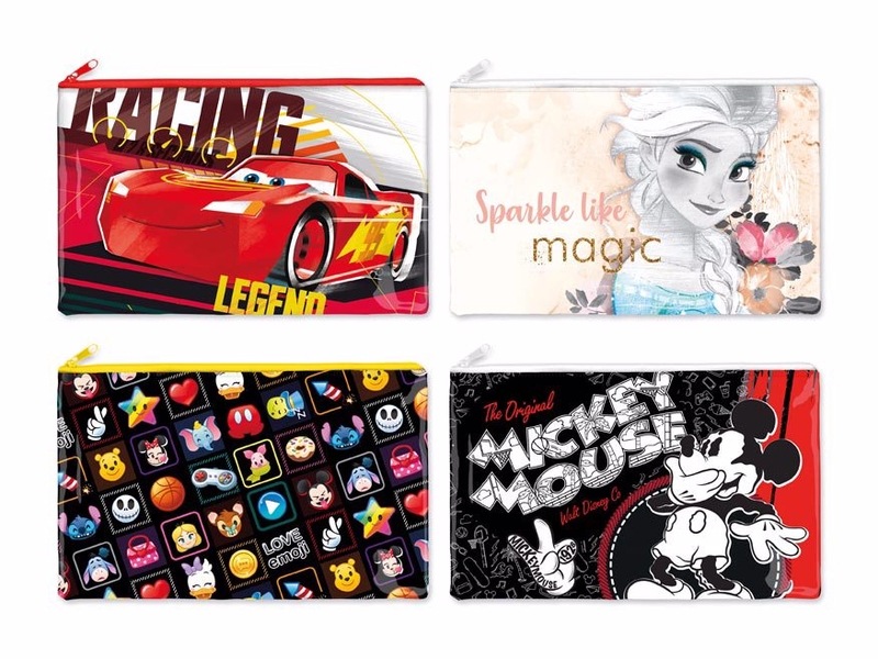 Složka PP se zipem A6 Disney mix (8ks/bal)