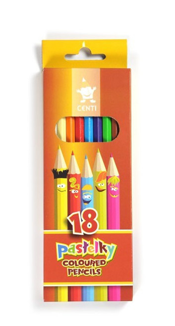 Pastelky CENTI 2143 18ks (8set/bal)