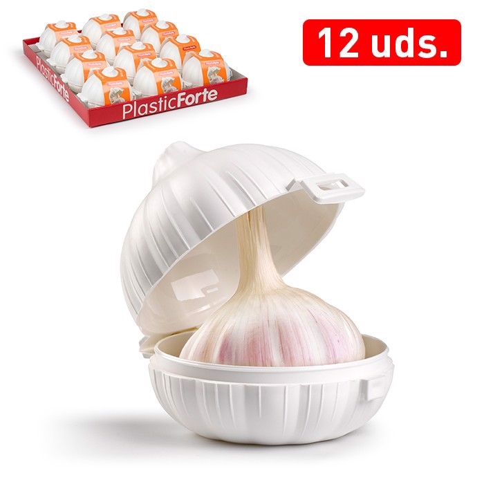 Plastic Forte Plastová dóza na česnek 9,5x10x8cm (12ks/bal)