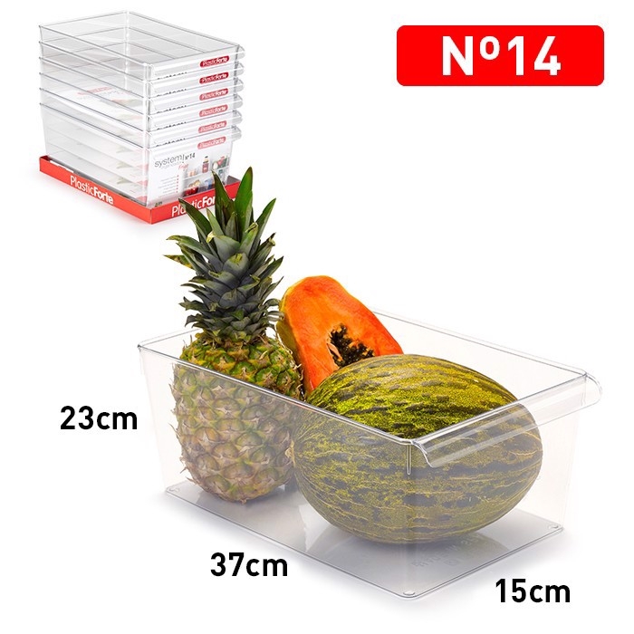 Plastic Forte Organizér do lednice FRIGO No.14 (6/bal)