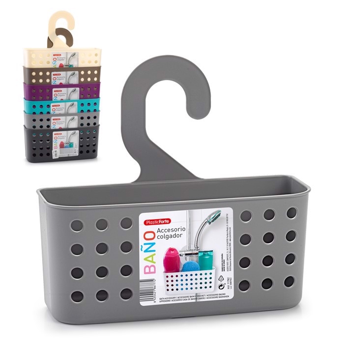 Plastic Forte Závěsný koš do koupelny ELEGANCE (6/bal)