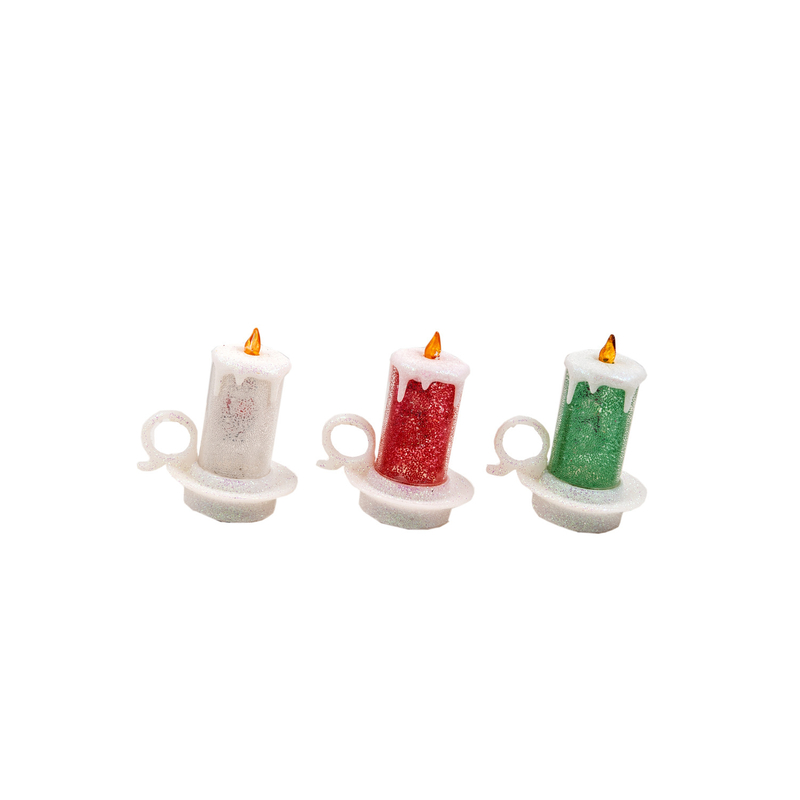 Svíčka na baterky - vánoční (12/bal, 360/krt)