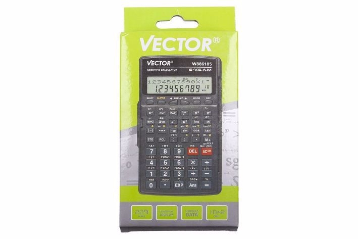Kalkulačka vědecká VECTOR (100ks/bal)