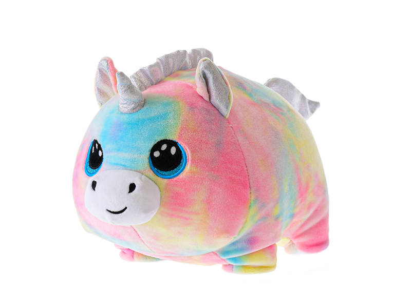 Jednorožec plyšový 18cm spandex 0m+ v sáčku