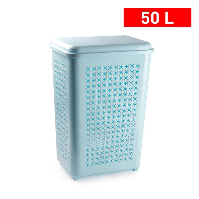 Plastic Forte Koš na prádlo 50L - modrý