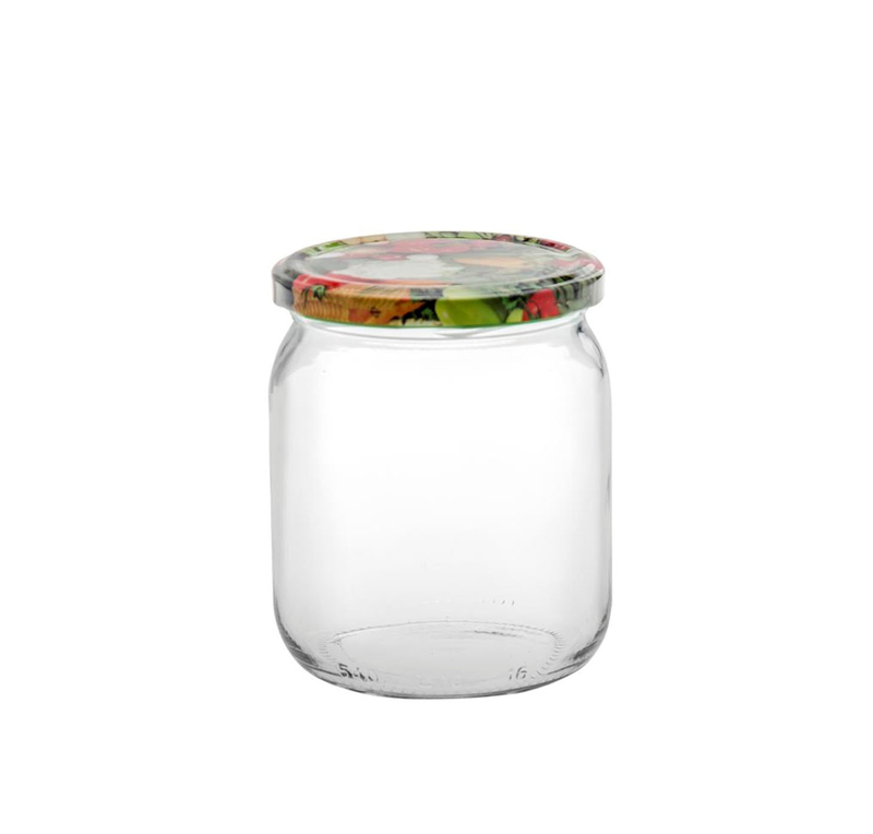 Sada zavařovacích sklenic s víčkem 6KS. 500ML