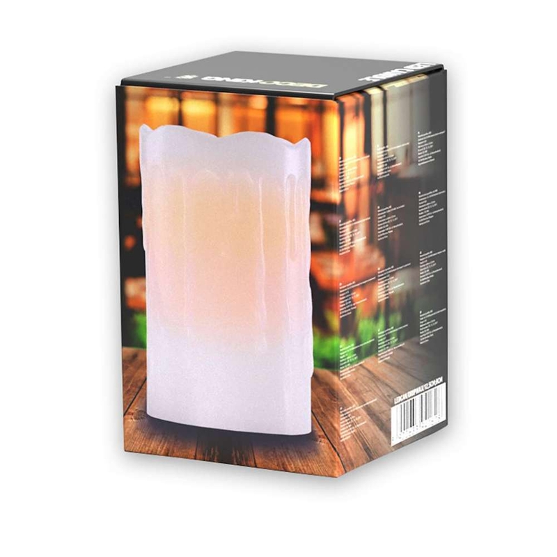 DecoKing LED svíčka OLD COLLECTIONS 12,5x8cm 3xAAA
