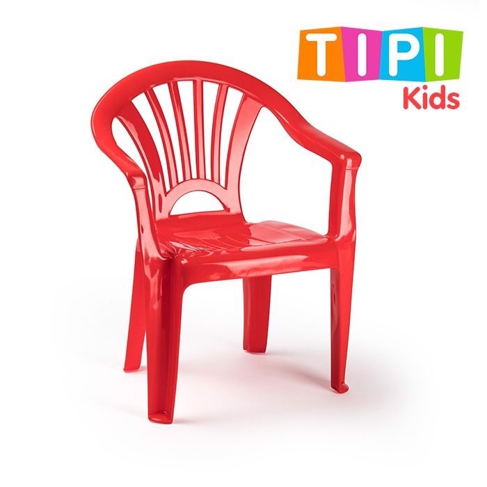 Plastic Forte Dětská židle TIPI Červená