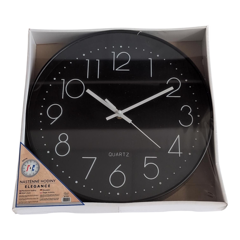 Nástěnné hodiny Elegance 30cm (30ks/krt)
