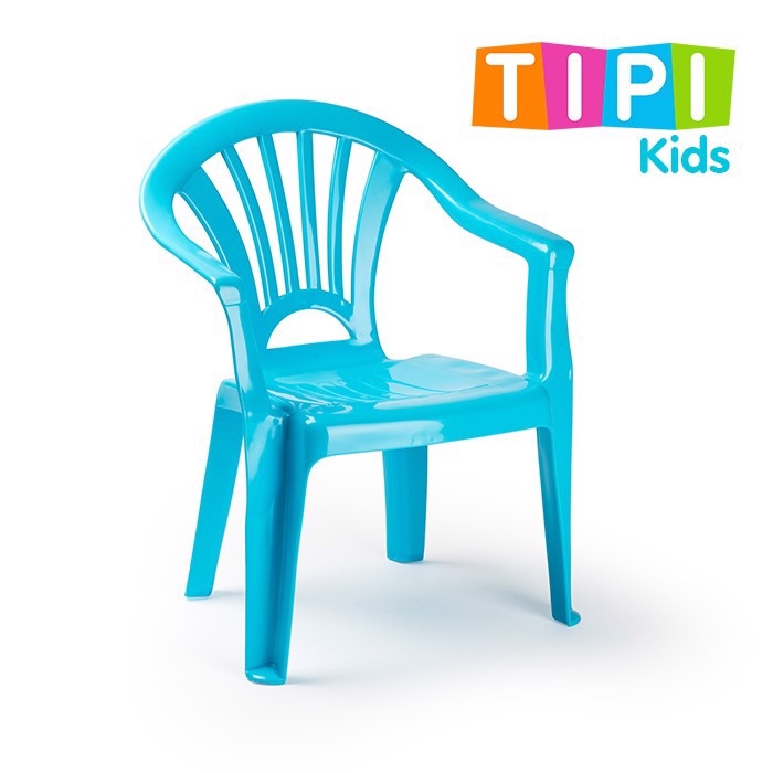 Plastic Forte Dětská židle TIPI Světle modrá