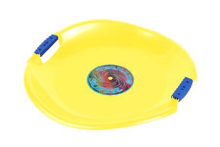 Sáňkovací talíř Tornado Super Žlutá kmp 54cm