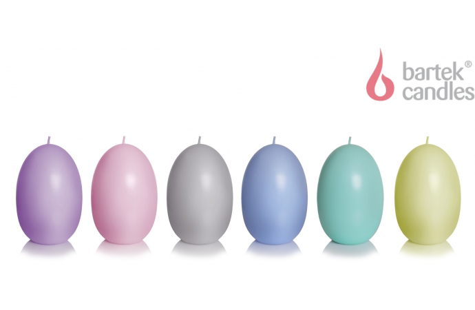 Svíčka Pastel vajíčka (15ks/bal)